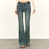 Ariseism 美式复古设计感牛仔裤女秋季新款修身长裤子 商品缩略图2