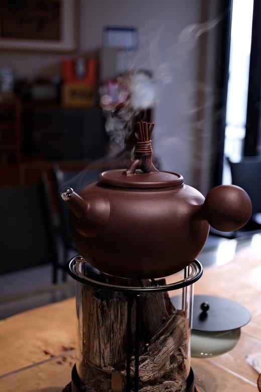 守艺 · 煮茶壶 芝窑手作 原矿紫泥 宜兴原矿紫砂壶 商品图2