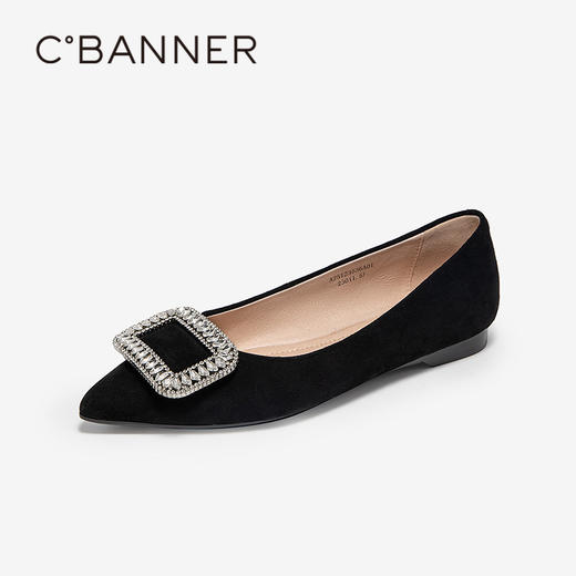 2楼千百度 25年春季新品 浅口单鞋 A25123536 商品图1