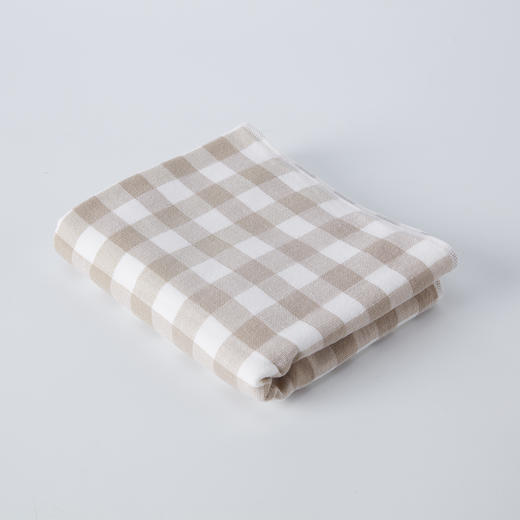 洛克毛巾系列 纱布纯棉方巾/面巾/浴巾  浅灰色/米色/粉色 商品图6