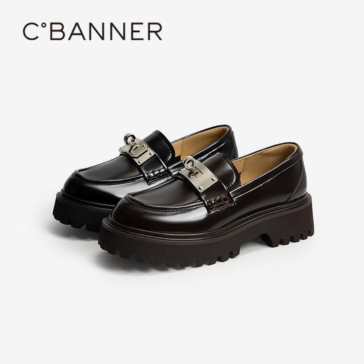 2楼千百度 25年春季新品 乐福鞋 A25153951 商品图0