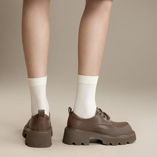 2楼千百度 24年秋季新品 牛津鞋 A24455306 商品图4