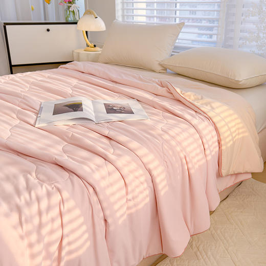 【自然有凉意】西域楼兰深睡双感优可丝夏被 单双人免被套被芯被子可机洗双面设计空调被 商品图0