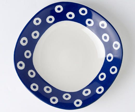 Indigo 蓝百目 圆角盘 商品图0