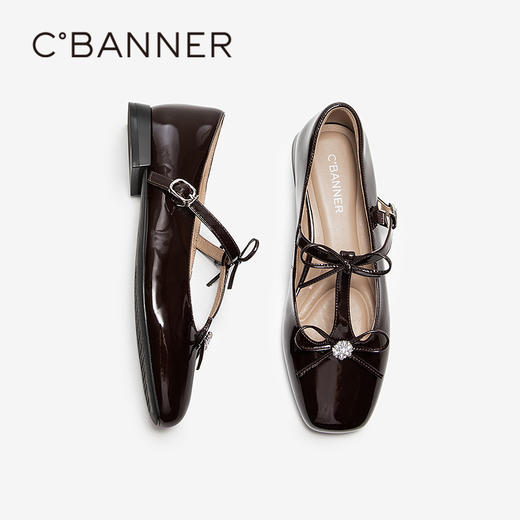 2楼千百度 25年秋季新品 玛丽珍鞋 A25482308 商品图4