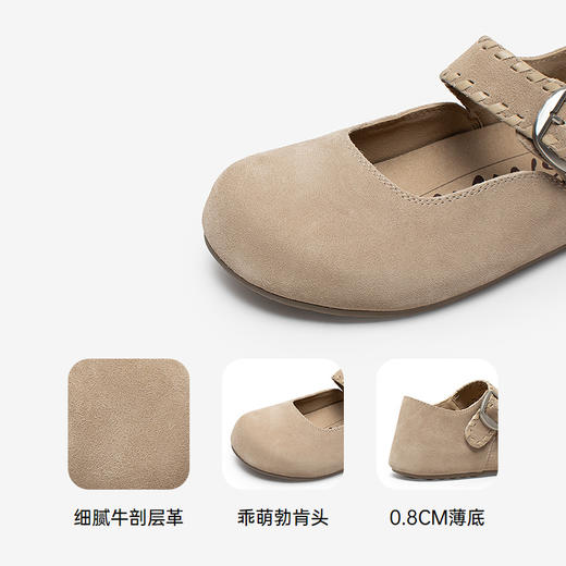 2楼千百度 25年春季新品 勃肯鞋 A25180982 商品图3