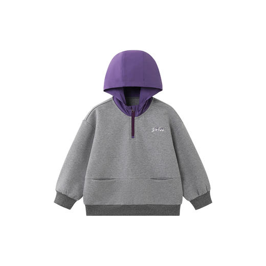 【商场同款】英氏儿童卫衣2025秋季新款中大童长袖连帽男童上衣 商品图4