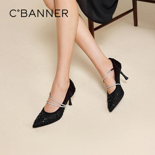 2楼千百度 25年春季新品 浅口单鞋 A25157789 商品图0