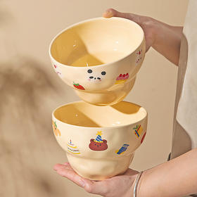 摩登主妇可爱面碗家用2025新款餐具酸奶碗个人专用汤面拉面泡面碗