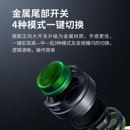 纳丽德E51D手电筒高亮户外小直筒充电手电 商品图4