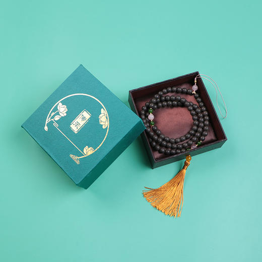 黑龙涎：光珠8mm88颗手机挂 商品图1