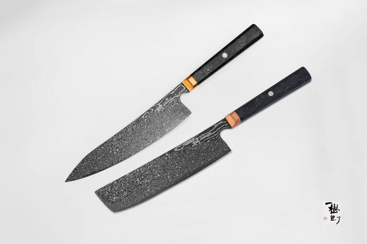 三希堂  一树庖丁  黑金大马厨刀 商品图0