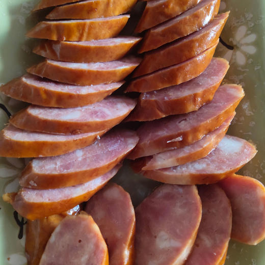 【厂商直发】一正黑山猪肉烤肠300g*4袋装大块肉粒肉香浓郁包邮 商品图3