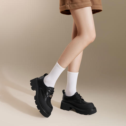 2楼千百度 24年秋季新品 牛津鞋 A24455306 商品图2