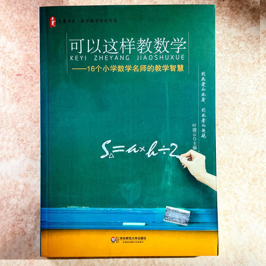 可以这样教数学 16个小学数学名师的教学智慧 大夏书系 数学教师教学培训 商品图1