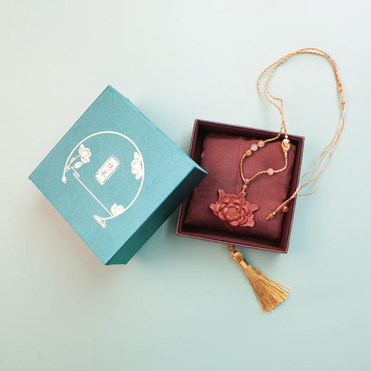 花香十二客：牡丹二吊坠 商品图1