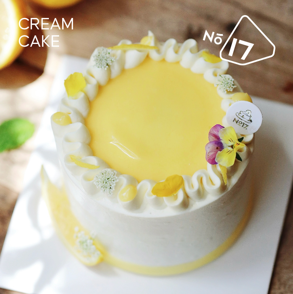 柠檬薄荷奶油蛋糕