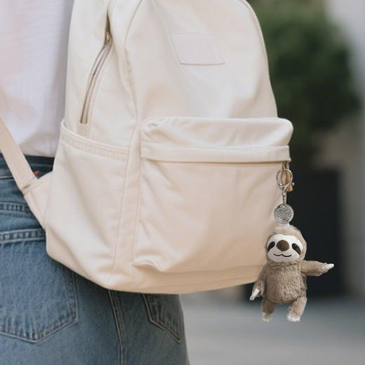 英国warmies 毛绒挂偶树懒瓦姆挂饰包挂 商品图3