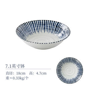 千段十草7.1英寸钵