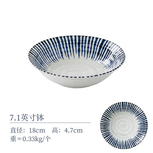 千段十草7.1英寸钵 商品图0