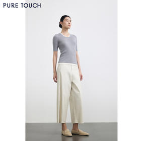 PURE TOUCH休闲女裤显瘦百搭舒适透气日常穿搭必备