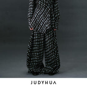 JUDYHUA 追逐系列纯棉阔腿裤