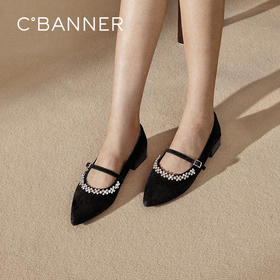 2楼千百度 25年春季新品 玛丽珍鞋 A25137008