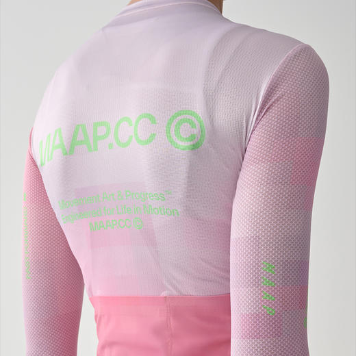 MAAP 女士 Blur Pro Air LS Jersey 3.0 环意粉 长袖骑行服 商品图2