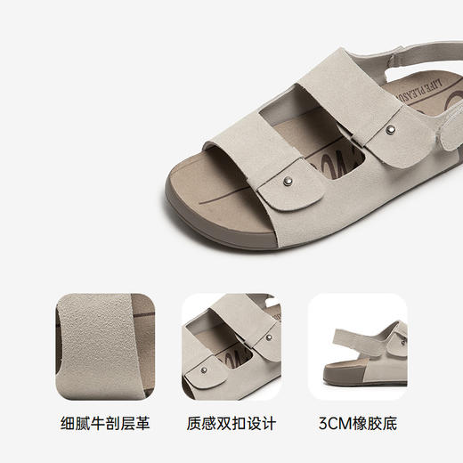 2楼千百度 25年夏季新品 其他拖鞋 A25357002 商品图3