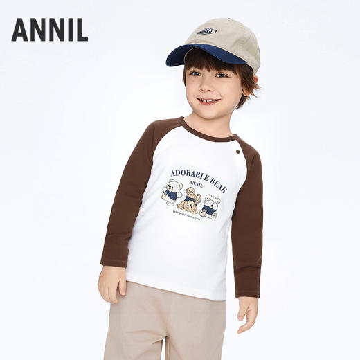 男童长袖针织衫秋季新款安奈儿童装TB531679 商品图9