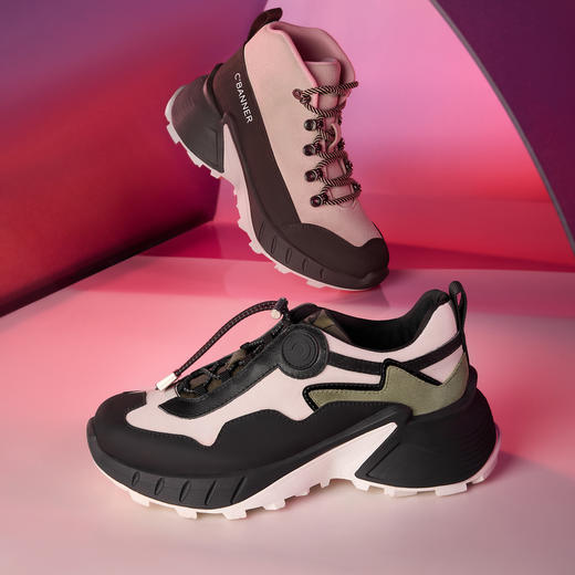 2楼千百度 24年冬季新品 高帮鞋 A24521543 商品图1