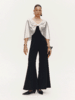 【阿芙洛银河】光泽感披肩拼接设计阔腿连体裤 商品缩略图2