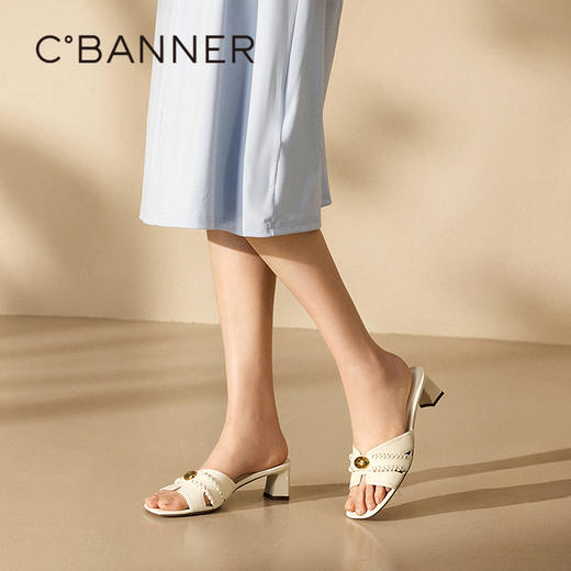 2楼千百度 25年夏季新品 其他拖鞋 A25386106 商品图2