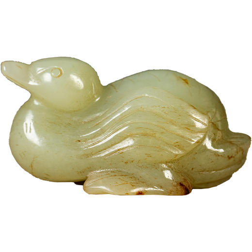清	玉雕鸭子摆件 商品图5