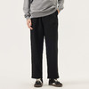 gxg.jeans男装 黑色肌理感休闲基础宽松长裤男裤 25年秋季新品 商品缩略图1