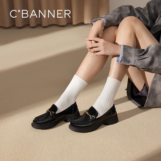 2楼千百度 25年春季新品 乐福鞋 A25163719 商品图0