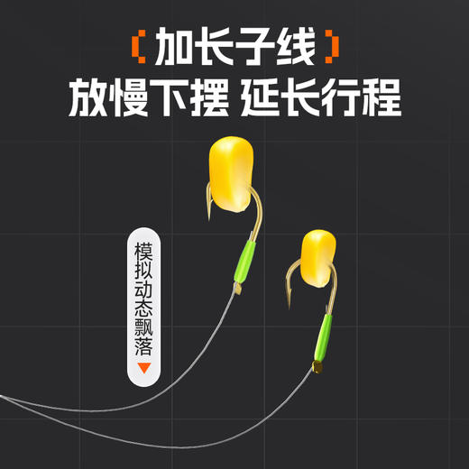 佳钓尼无结翘嘴子线双钩成品长子线金海夕鳊鱼草鱼伊势尼加长鱼线 商品图4