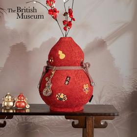 大英博物馆东方梦境系列毛绒立体葫芦大吉摆件