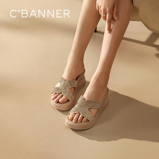 2楼千百度 25年夏季新品 其他拖鞋 A25385152 商品图0