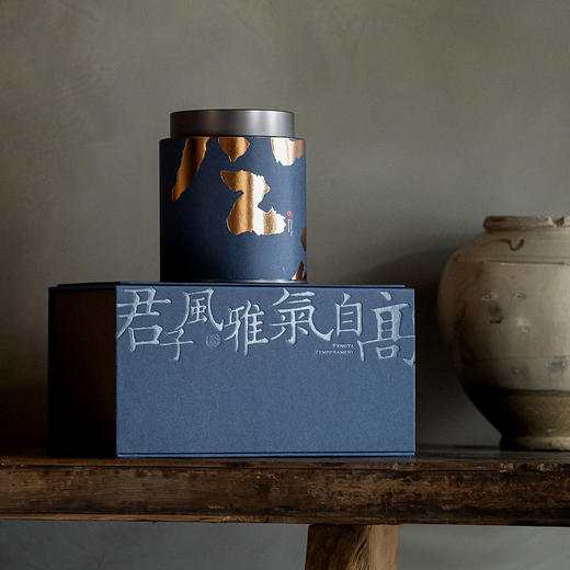 风雅【单大圆罐+勺 兰色】20元一套/一件18套 商品图8