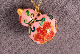 彩葫芦吊坠&项圈