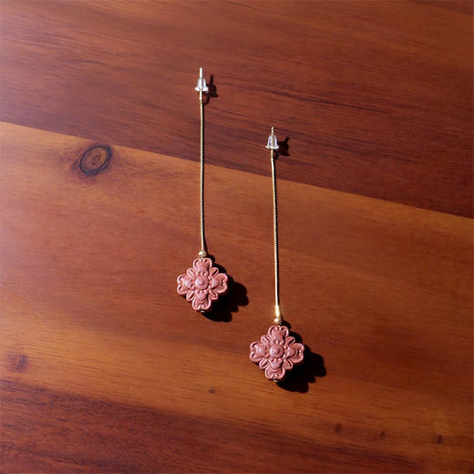 花香十二客：海棠花创意耳环 商品图6