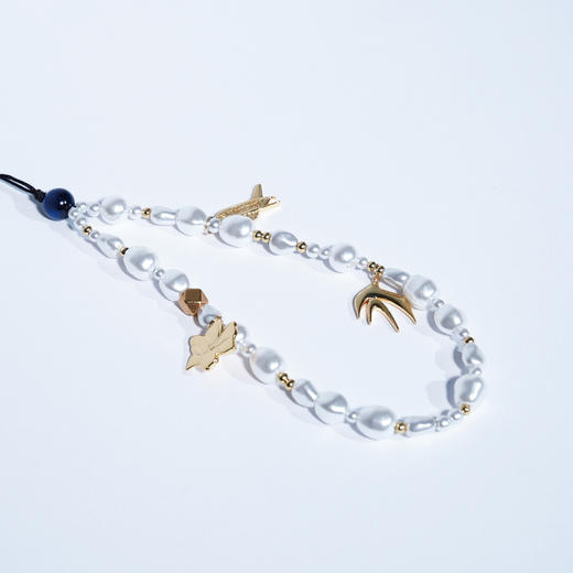 鎏光航迹珍珠手机链 商品图2