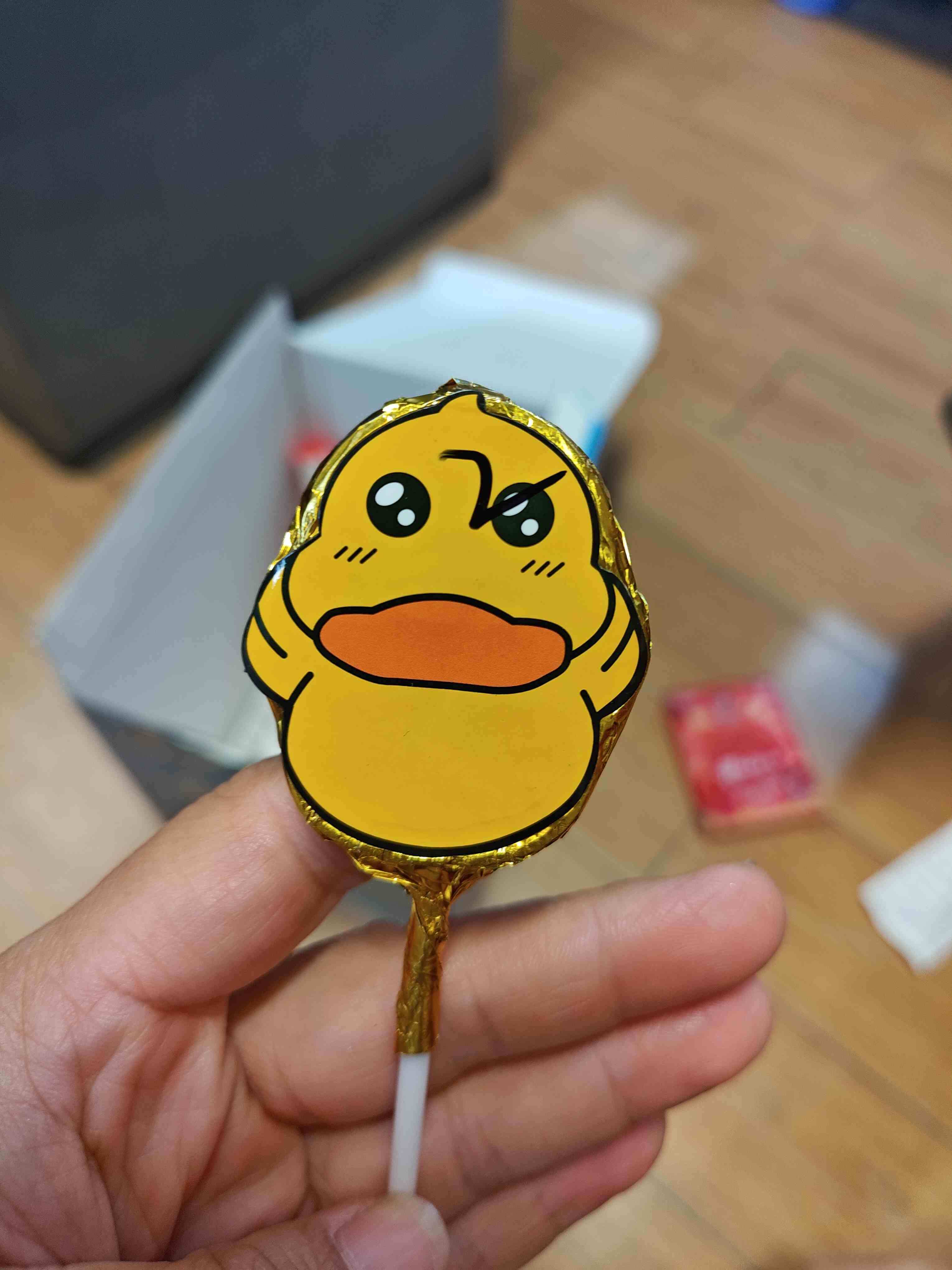 小萌鸭巧克力糖