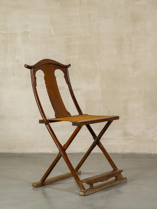 清早期	黄花梨直靠背交椅 商品图2