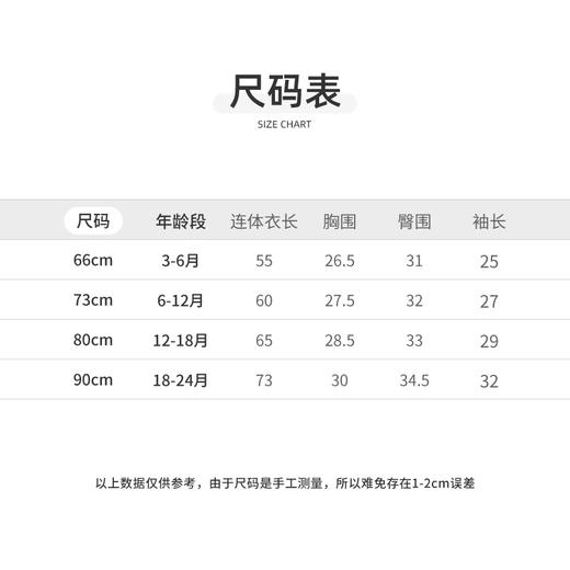 Cucutas女婴童连体服CY25AUW001梦幻粉66#-80# 商品图2