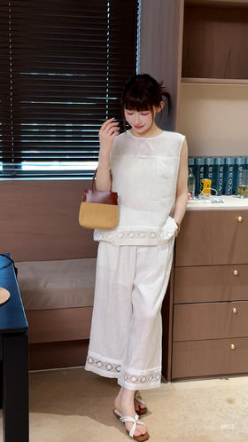 休闲——亚麻套装