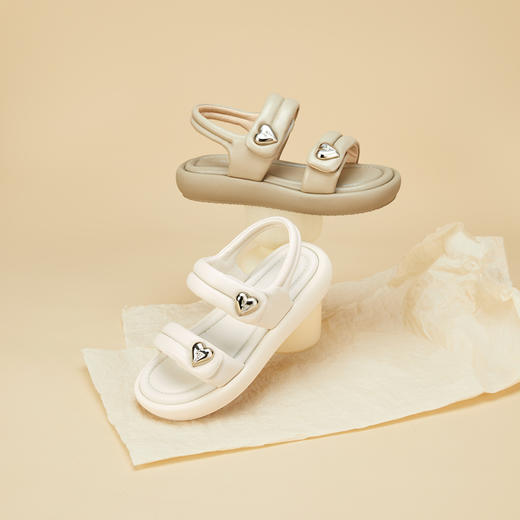 2楼千百度 24年夏季新品 休闲凉鞋 A24381003 商品图2