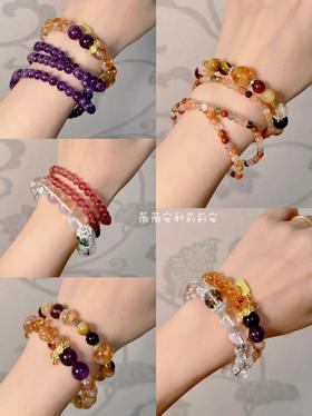 乘风破浪的姐姐联名【ISME 水晶手串】姐姐同款疗愈水晶 约会/日常/通勤 各种场合通通拿捏 【LA】