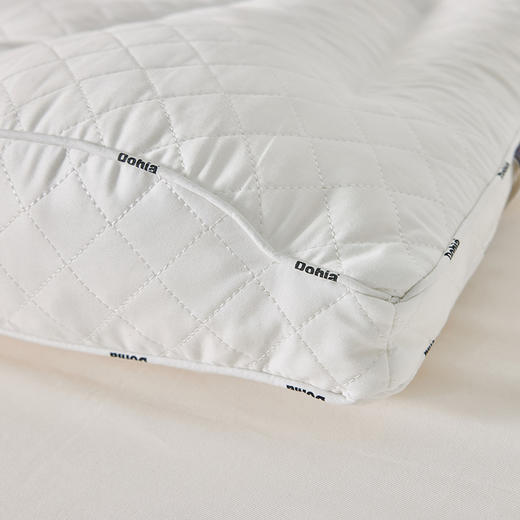 多喜爱 天然乳胶颗粒枕F3 【60S全棉缎纹面料】【蜂窝透气结构】【五大分区定型】天然抑菌 乳胶颗粒填充 久睡不塌陷 商品图7